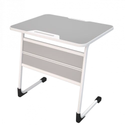 Pupil's table AGAT 01.03.03.01 (single-seat, adjustable)