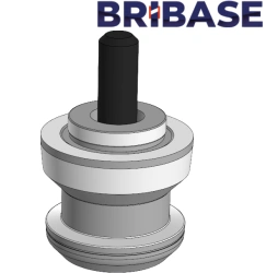 BB.ZP.140.11.012 Fitting pin ZPA-12 (centring type A) BriBase
