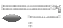 Respiratory devices for joint use with anaesthetic and resuscitation equipment, version: a
