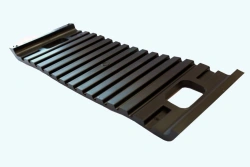 Laying of rail fastening of railway track SP 487 (category II, version PD, material "Picopan")