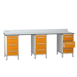 Medical table according to TU 32.50.30-009-69573749-2021, article number DM-2-106-33.K2.F2.