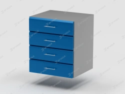 Pro TP series laboratory cabinet (with drawers)