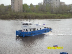 River tug-pusher of project 090. 02