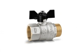 Brass ball valve LD Pride 47.20.B-H.B