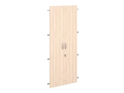 Furniture doors LDF 5 sections with lock "Alpha 63".