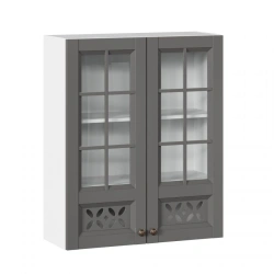 Amelie-3 LD.299770.000 Set of high facades with glass of kitchen cabinet 800 (Onyx Grey)