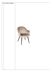 Armchair chair "Richard"
