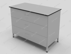 Laboratory table SL series (bench-table, with drawers)