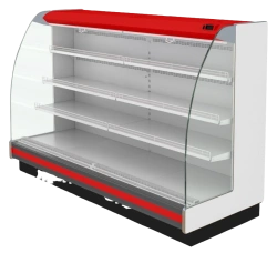 Refrigerated display case refrigerated medium-temperature wall-mounted Varshava 160/92 VHSp-2,5
