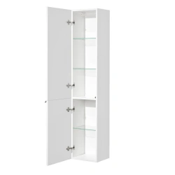 Cabinet - column Aquaton Beverly left white 1A235403BV01L1.A235.4.03B.V01.L