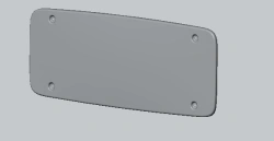 Electrical equipment hatch trim 529230-5613120-10