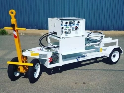 Service trolley for aircraft oxygen refuelling OC-4TB