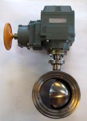 Segmental shut-off and regulating valve "KSR"