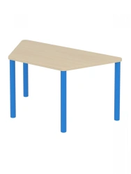 Children's trapezoidal table 400 / blue