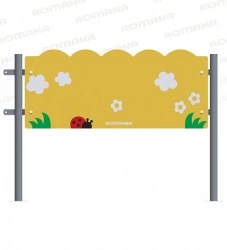 Plywood fence Romana 303.07.00-01