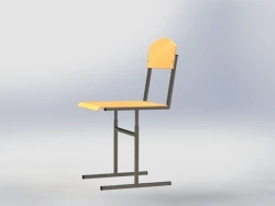 Height adjustable chair