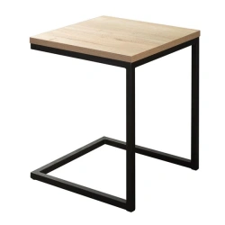 Metal framed coffee table