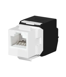 CADUCEUS ALING Experience Keystone RJ45 8P8C cat.6A UTP module, white, art. no. 74317 74307