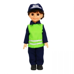 Plastic doll Postman DPS 30 cm, B3879