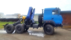 Truck tractor with CMU 637702 on chassis Ural S35510