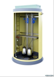 Sewerage pumping station