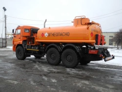 Specialised, tank truck 6683-0000010-08 on the chassis of KAMAZ 43118-A5, KAMAZ 43118-50, KAMAZ 43118-RR, KAMAZ 43118-RS