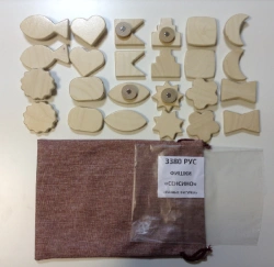 Chip set for "Sensino": different figures