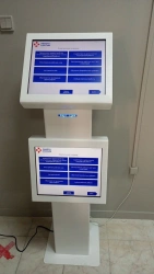 Information kiosk / Touch screen terminal "Stroh" D 19