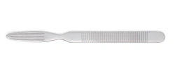 Surgical goitre probe with 1,5 mm opening, length 153 mm