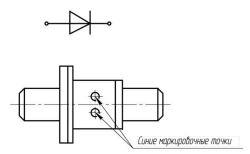 Microwave limiting diode 2?557?