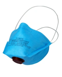 Medical surgical respirator AUGURI MASK SENSITIVE AMS 213 FFP3 NRD (with valve)