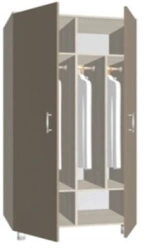 Double-leaf medical cupboard KSShm 2-06