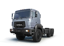 Chassis Ural 6370-1151 (Possible equipment: gearbox ZF 16S2220, 16S1820; clutch: ZF, Hammer; neutraliser: dinex)