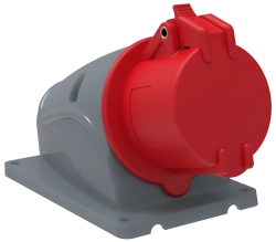 PSN12-016-4 Stationary socket SSI-114 16A-6h/380-415V 3P+RE IP44 MAGNUM IEK