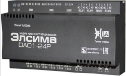 Elsima-DA01-24P remote discrete analogue I/O module