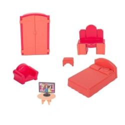 Set of furniture for dolls "Bedroom"