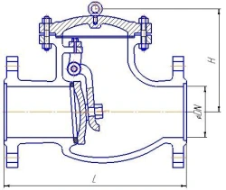 Check gate valve (AZ 440,AZ 450)