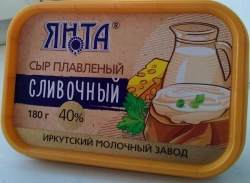 Creamy processed cheese 180g