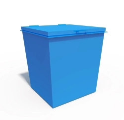 Metal container for solid municipal (household) waste (K-M-TCO)