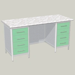 Two-desk writing desk model STD-L5