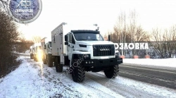 Mobile vehicle for oil and oil products spill response on URAL 43206 chassis Type 47283D