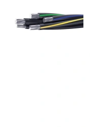 Self-supporting protected wires for overhead power lines of rated voltage 20 and 35 kV