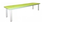 Children's upholstered metal-framed banquette BDMM