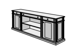 Gredentia. Furniture set "Dante"