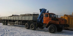 Truck tractor with CMU 6377R5 on chassis Ural 44202-0311-60, Ural 44202-0311-70, Ural 44202-0311-72