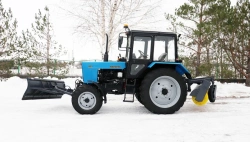 Machines for road and municipal services UDKM-1 on the basis of the wheeled tractor Belarus 82.1, with attachments: utility