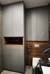 Wooden bathroom furniture: Cabinet model No. 11