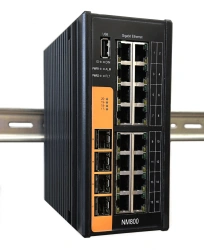 Industrial Ethernet switch on DIN-rail NM800
