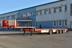 Semi-trailer MANAC 4S0U2N without hydraulic mechanisms with tyres KAMA NT 202 235/75R17,5 143/141 J, with disc wheels 167.9911.