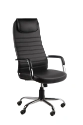 Metal-framed armchairs: METRO